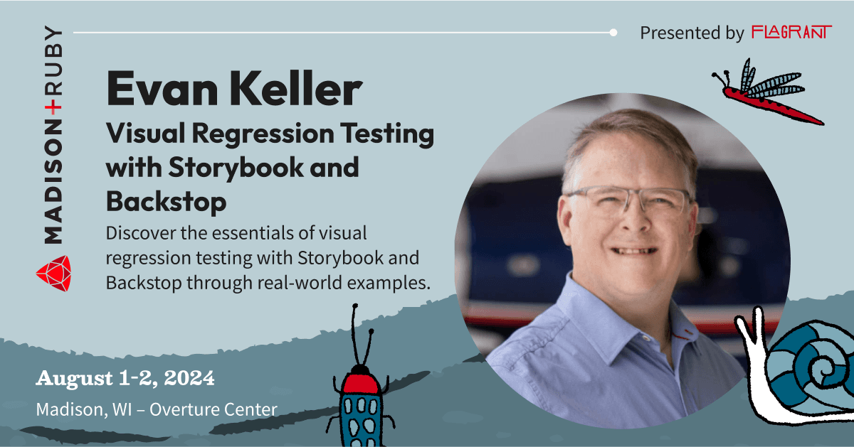 Evan Keller, Speaker at Madison+ Ruby